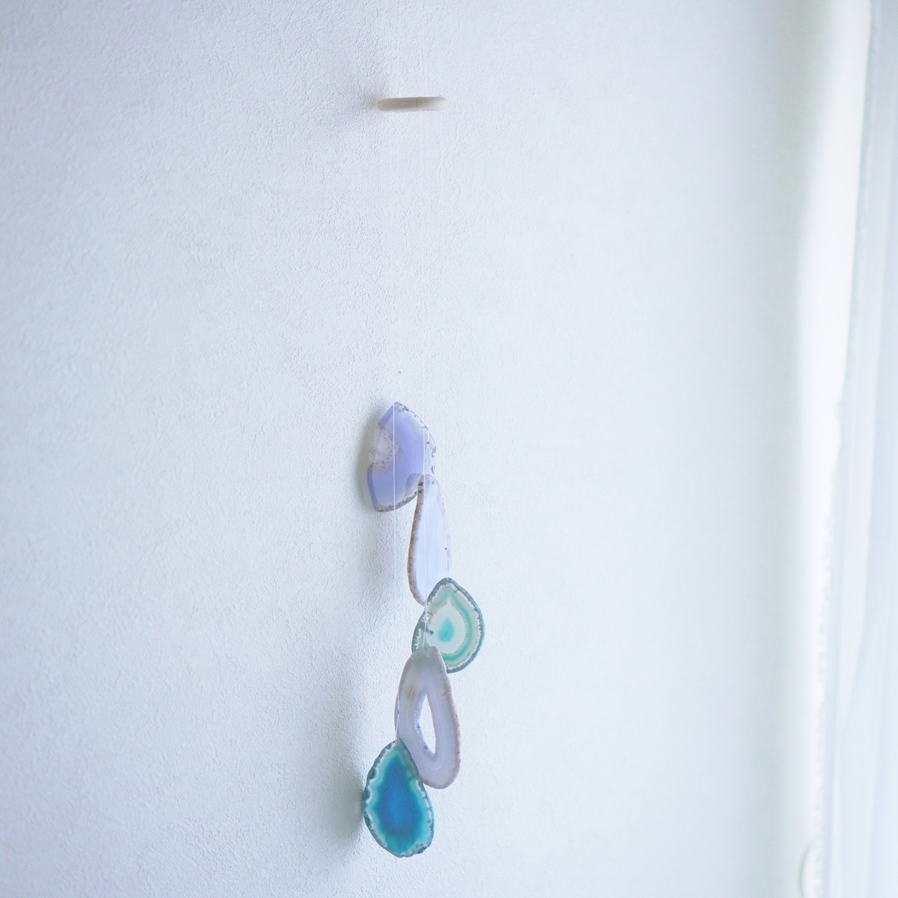 Blue Gardens - アゲートヒーリングチャイム / Agate Sun Catcher Wind Chime 383