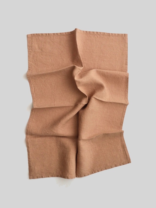 リネン キッチンタオル カフェクレーム｜Linen Kitchen Towel Cafe Creme - LINEN TALES