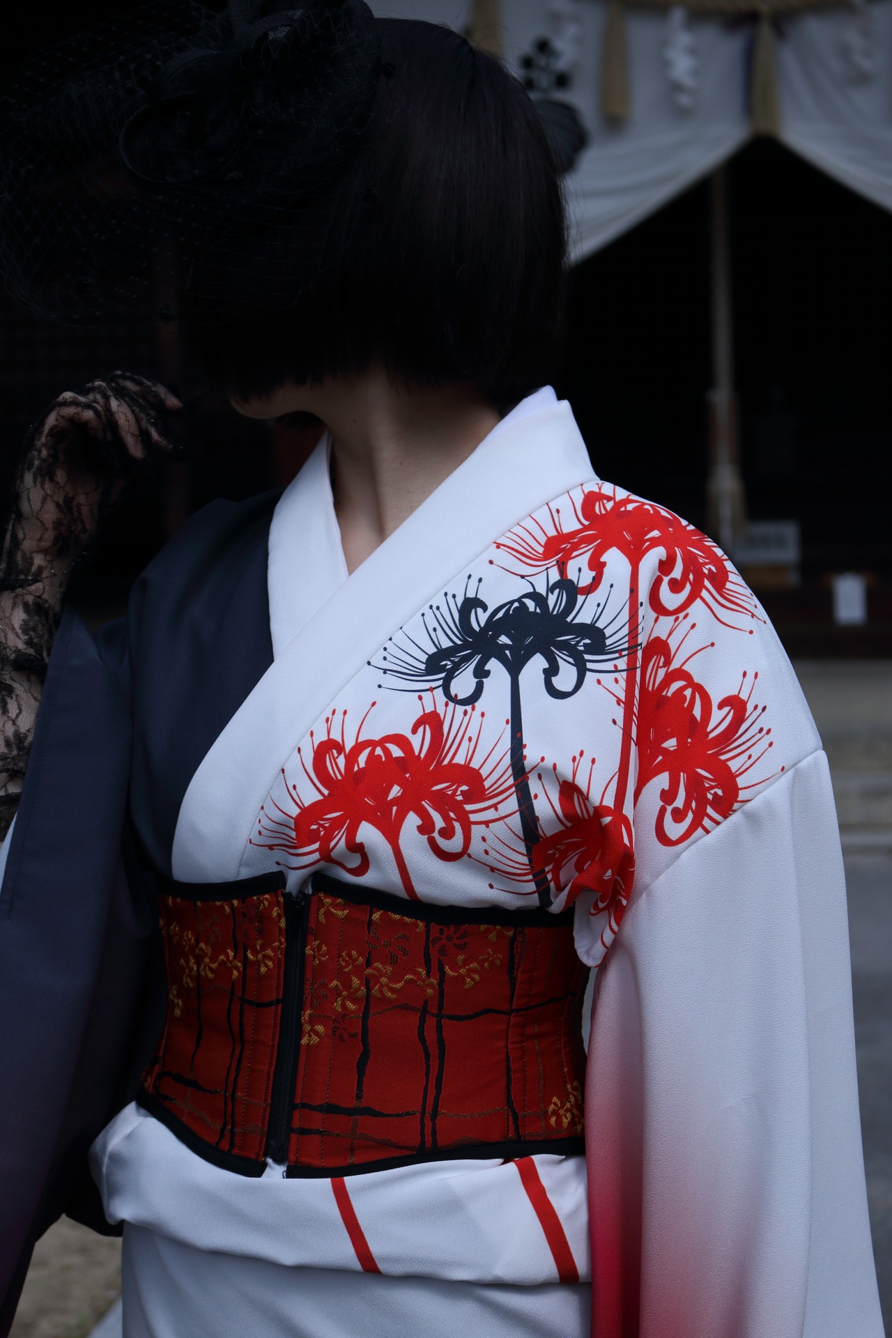 [3/21〜10/31期間限定販売］ミックス彼岸花浴衣(受注販売)