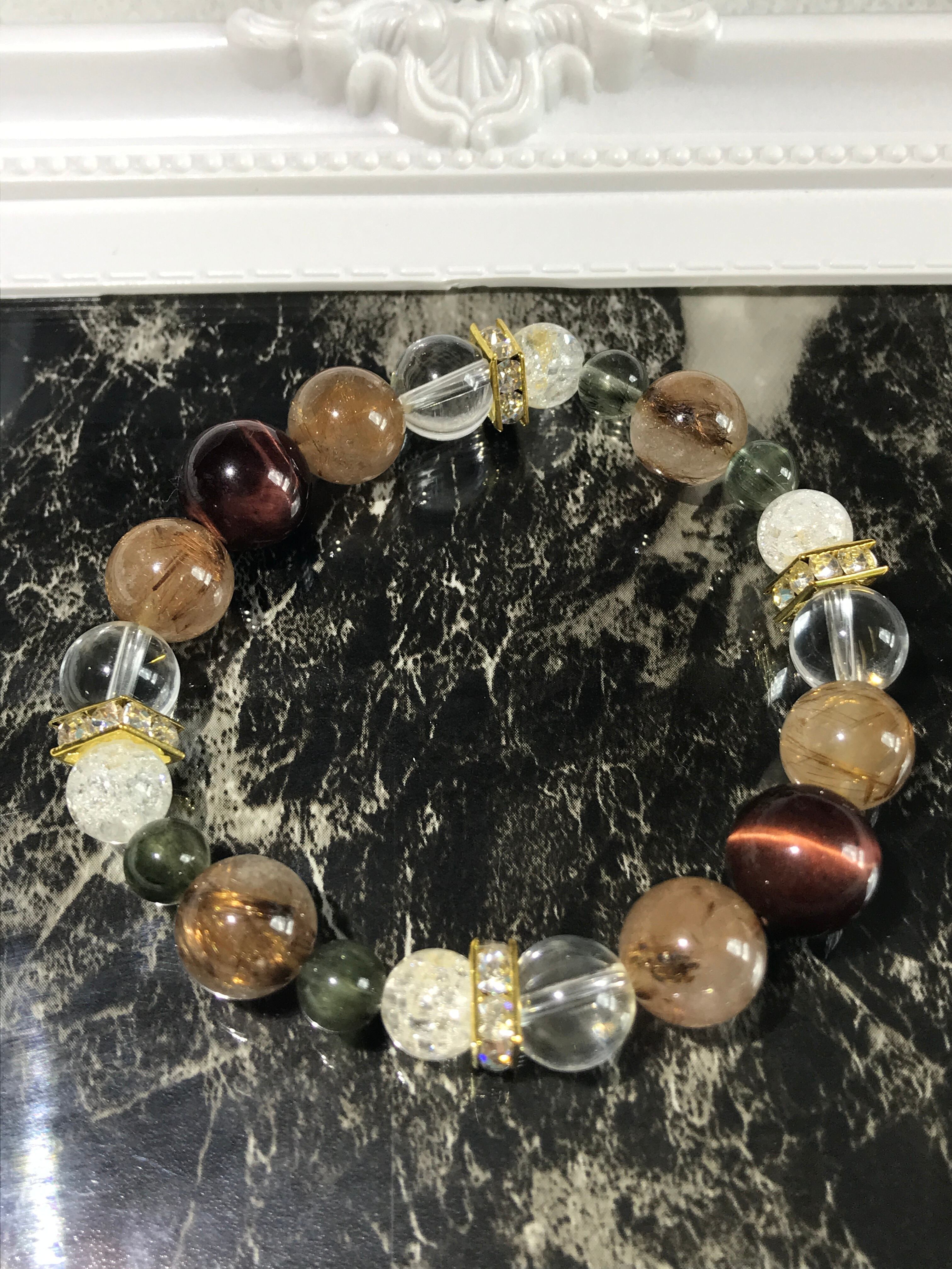 Ｗタイガーブレスレット