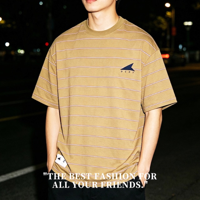 Summer Relaxed-Fit Unisex  Embroidered T-Shirt M0814