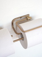 ren BRASS TOILET PAPER HOLDER-ダブル-/ペーパーホルダー/トイレ/真鍮/金具