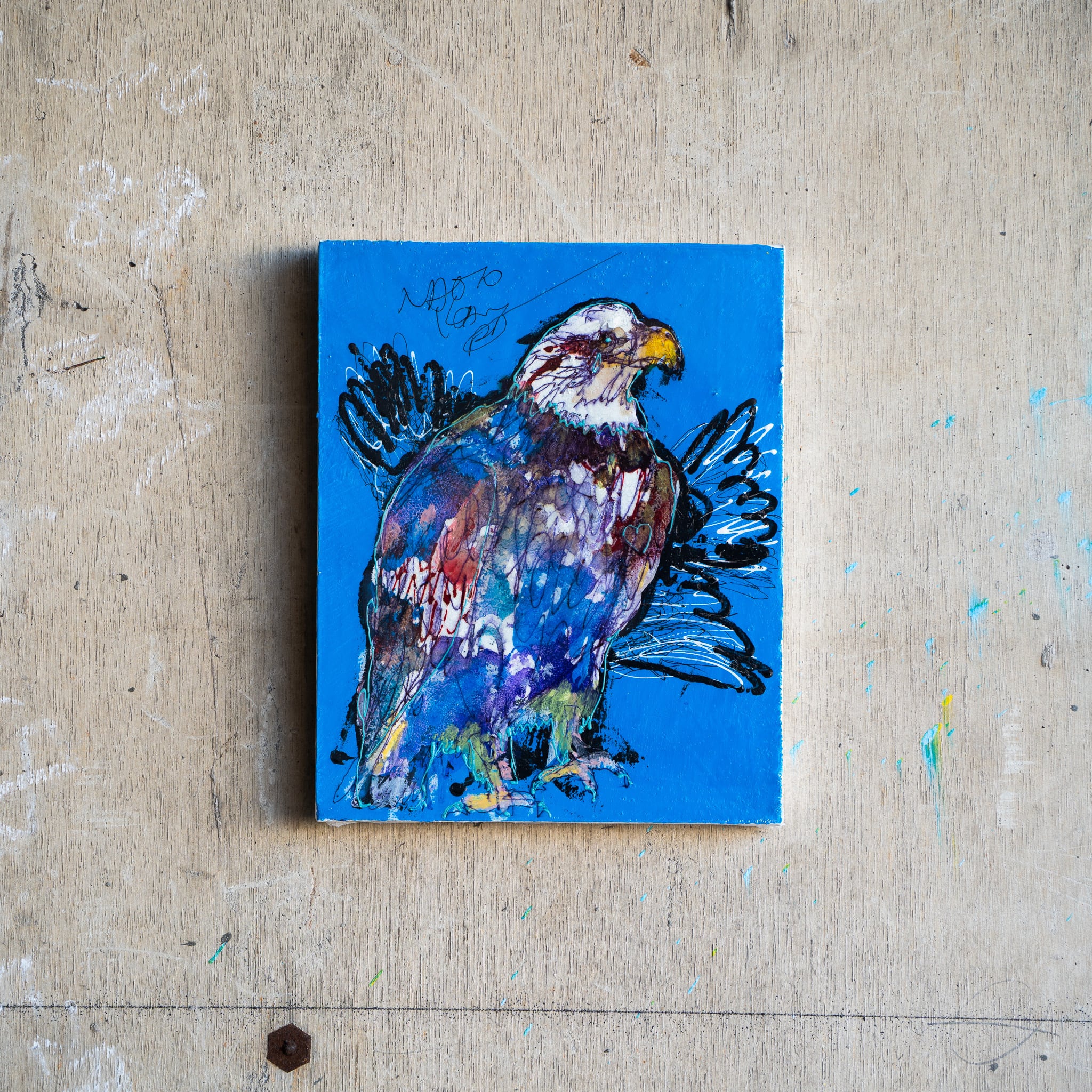 原画 F3 「29981 生きるのが辛くなったタカ」 | NAOTO KITAMURA ONLINE 原画 F3 「29981 生きるのが辛くなったタカ」 | NAOTO KITAMURA ONLINE