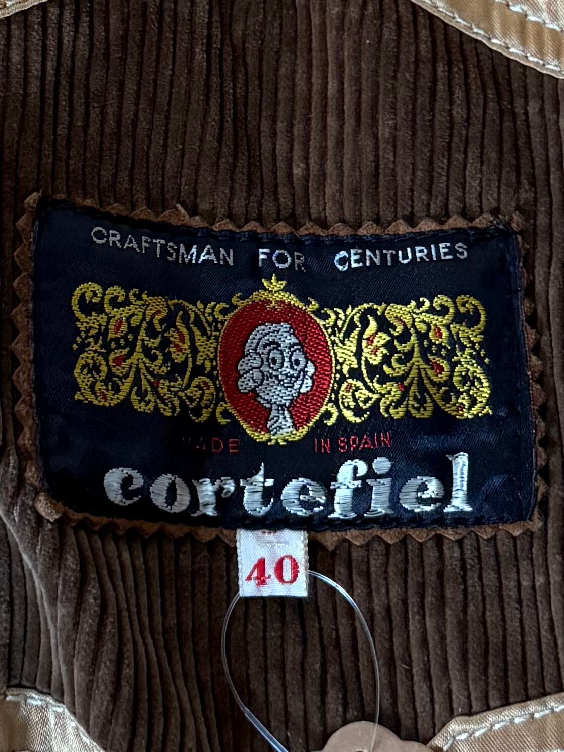 Cortefiel ヴィンテージ コーデュロイコート（Made in Spain） | 古着