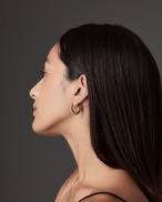 Ribbed Hoop Pierce