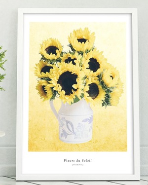アートポスター / Fleurs du soleil   eb126