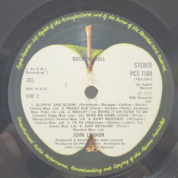 John Lennon / Rock 'N' Roll [PCS 7169, 0C 062 05834] - 画像4