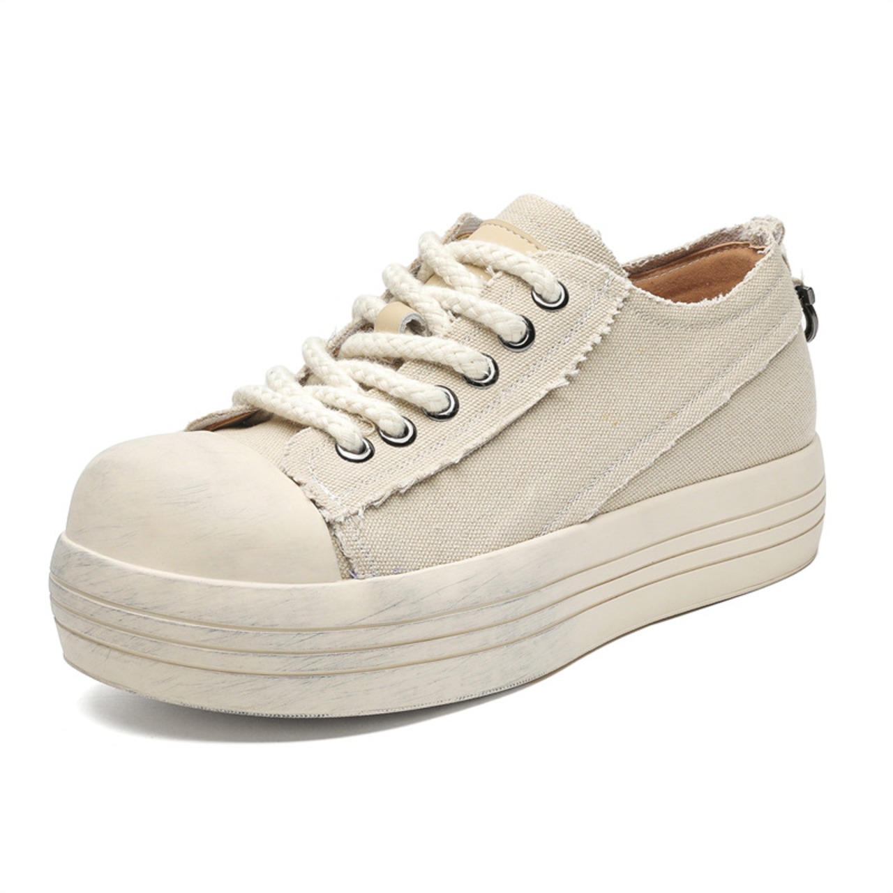 Platform Canvas Sneakers