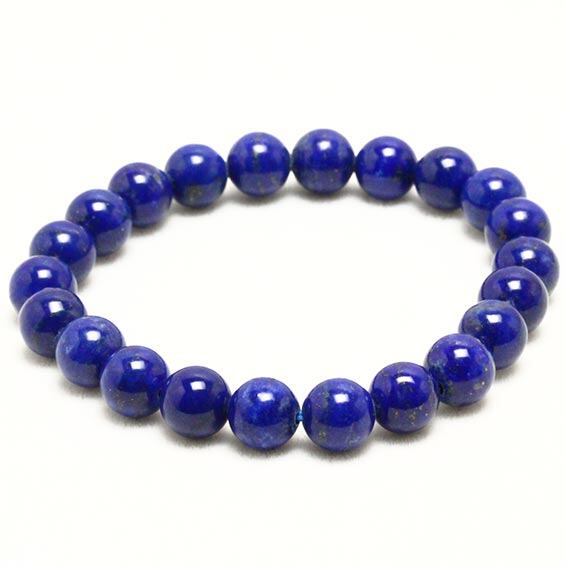 ラピスラズリ ブレスレット 8mm  おまかせ便 111-3214