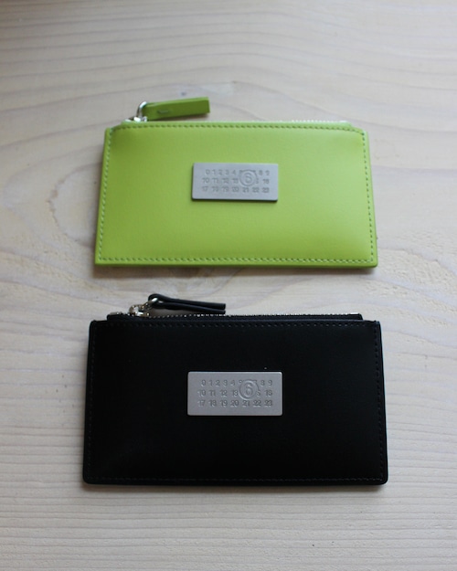 MM6 maison margiela/zip card holder