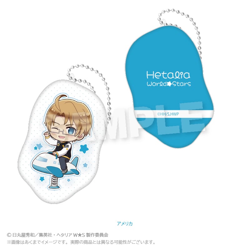 1月発売予定】「ヘタリア World☆Stars」ダイカットクッション