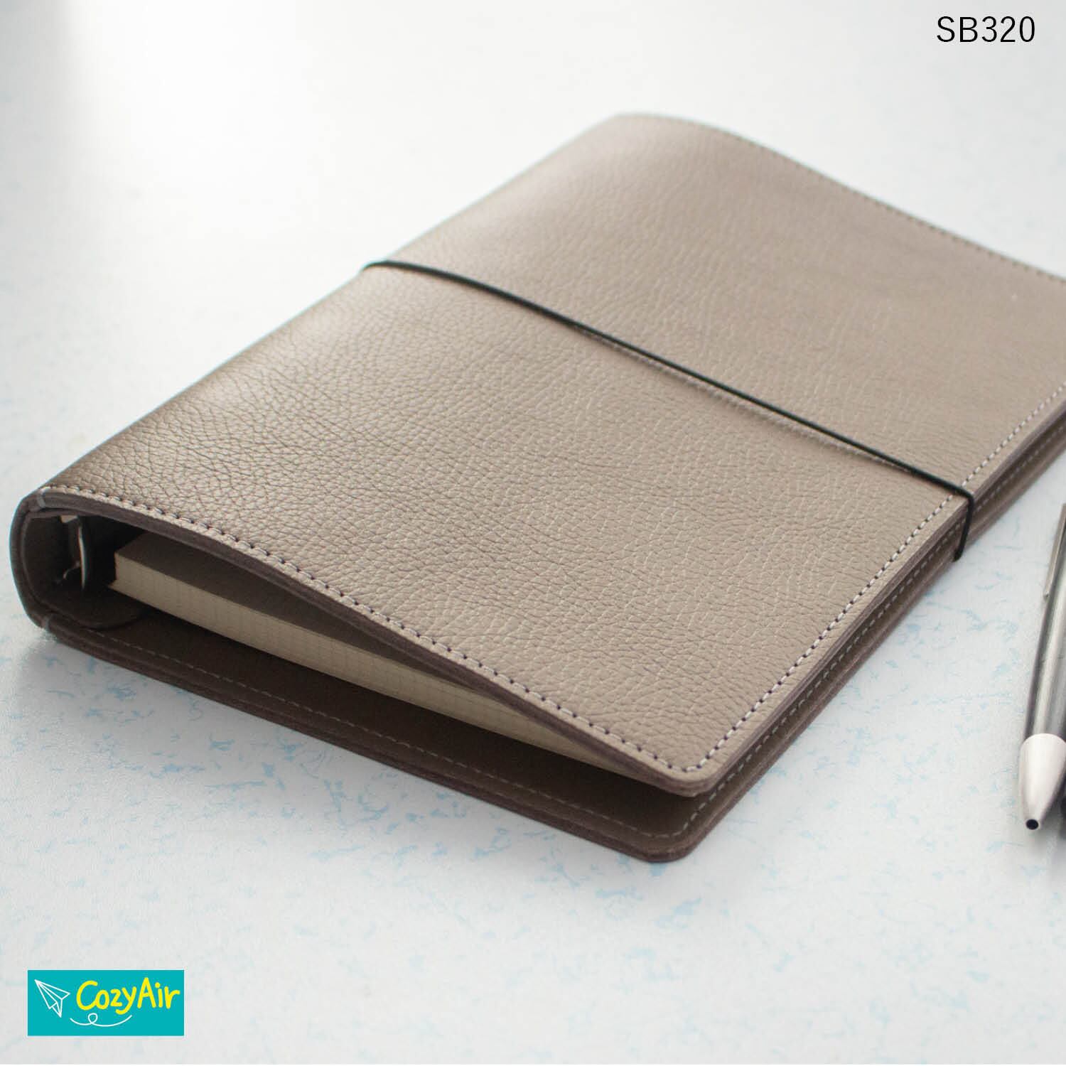 SB221 1番大きなサイズのシステム手帳 A5サイズ シンプルデザイン