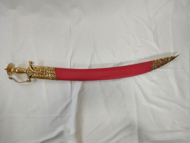 ●訳あり品● タルワールキルパン 真鍮製刀身 A6