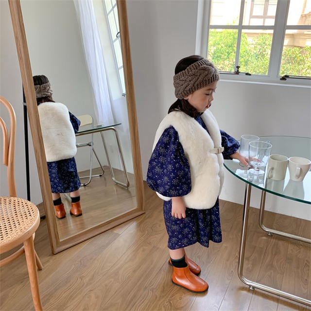 ワンピース 花柄ワンピース 秋 冬 パフスリーブ ドレス Aライン 子供服 子供 キッズ 人気 おすすめ かわいい 可愛い おしゃれ オシャレ プレゼント 贈り物 ギフト 誕生日 バースデー 小学生 80 90 100 110 1 130 1歳 2歳 3歳 4歳