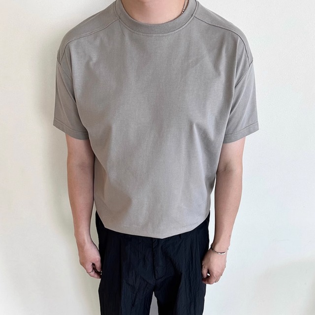 肩立体裁断スペシャルカフスTシャツ　0734