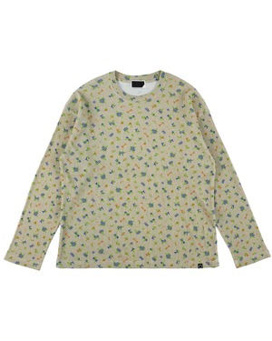 PHINGERIN 【FLOWER L/S WAFFLE THERMAL】