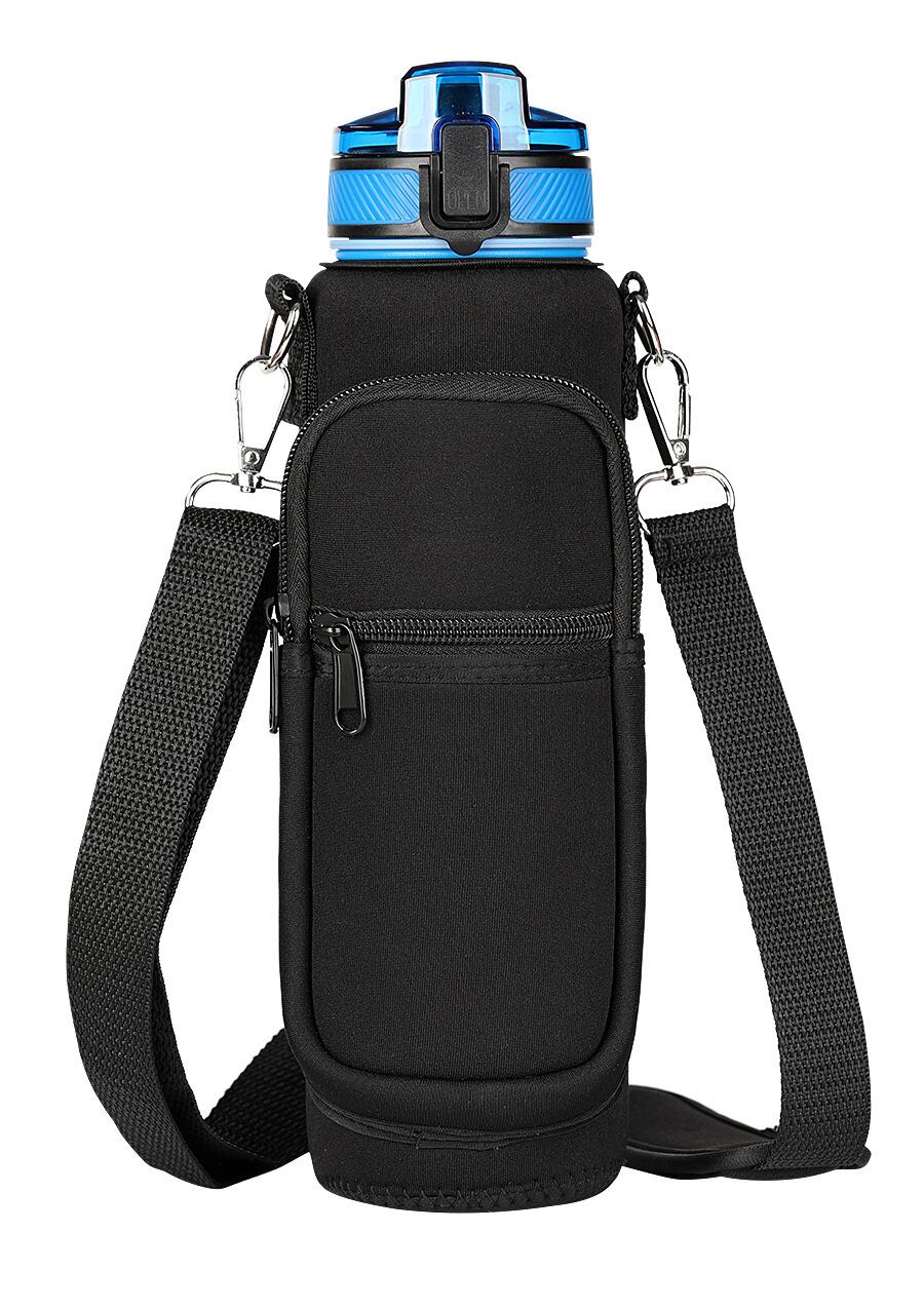 ⭐︎専用⭐︎水筒カバーNo.1023 F-391 汎用 750ml 1L ポケット付き 水筒カバー ボトルカバー 肩掛け