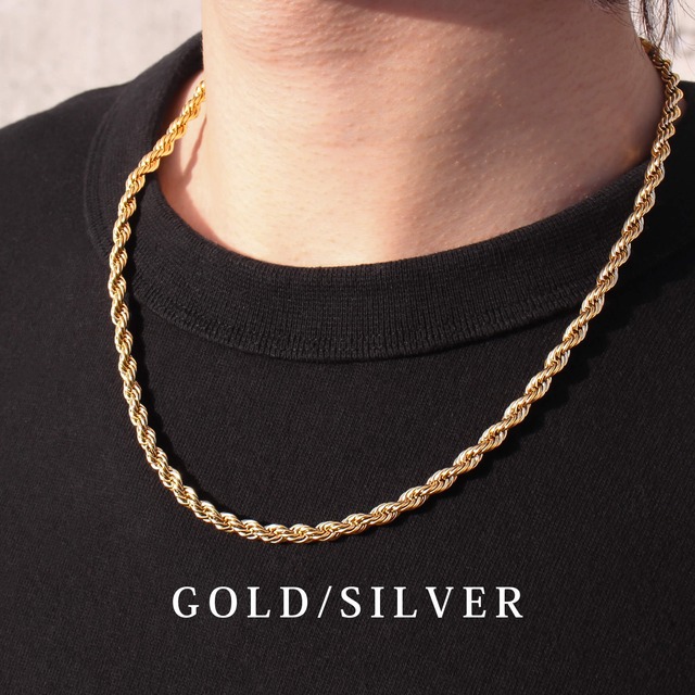 5mm Rope Chain Necklace MN3-26