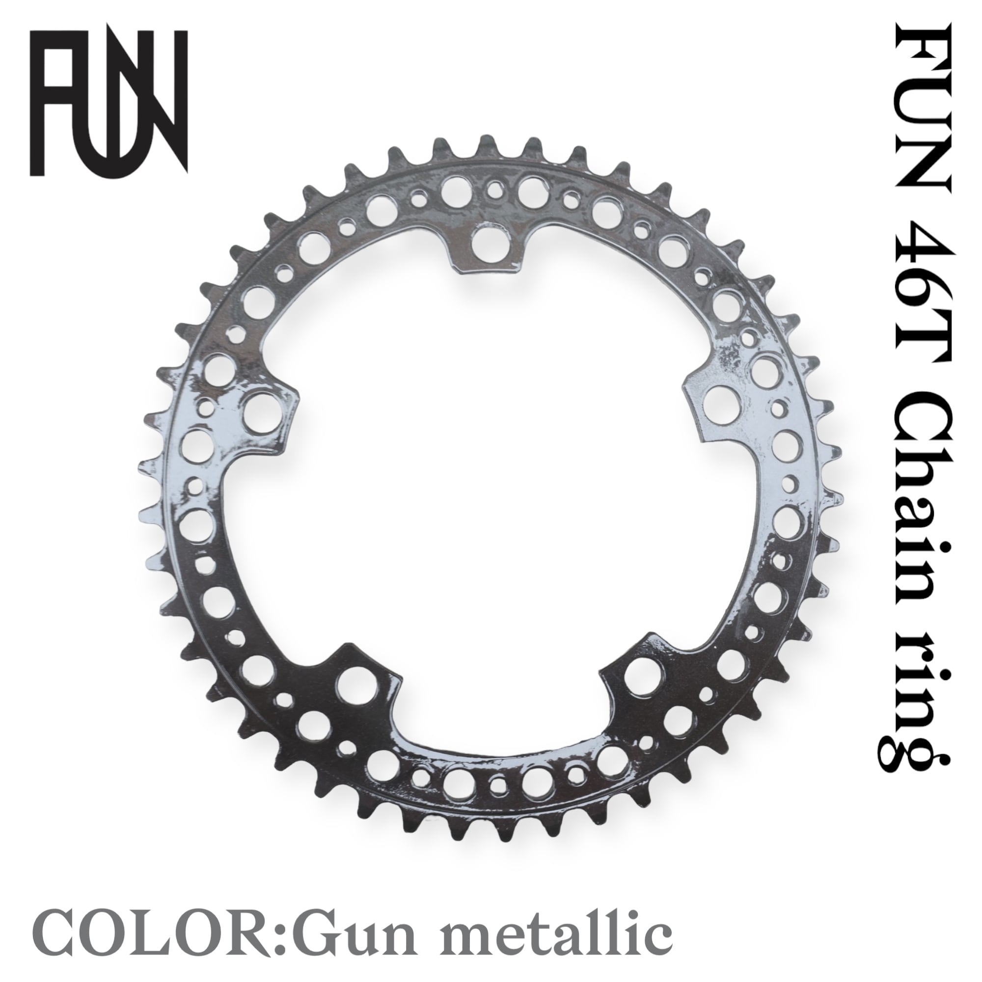 希少! FACTORYFIVE チェーンリング 49t ファクトリーファイブ Factory