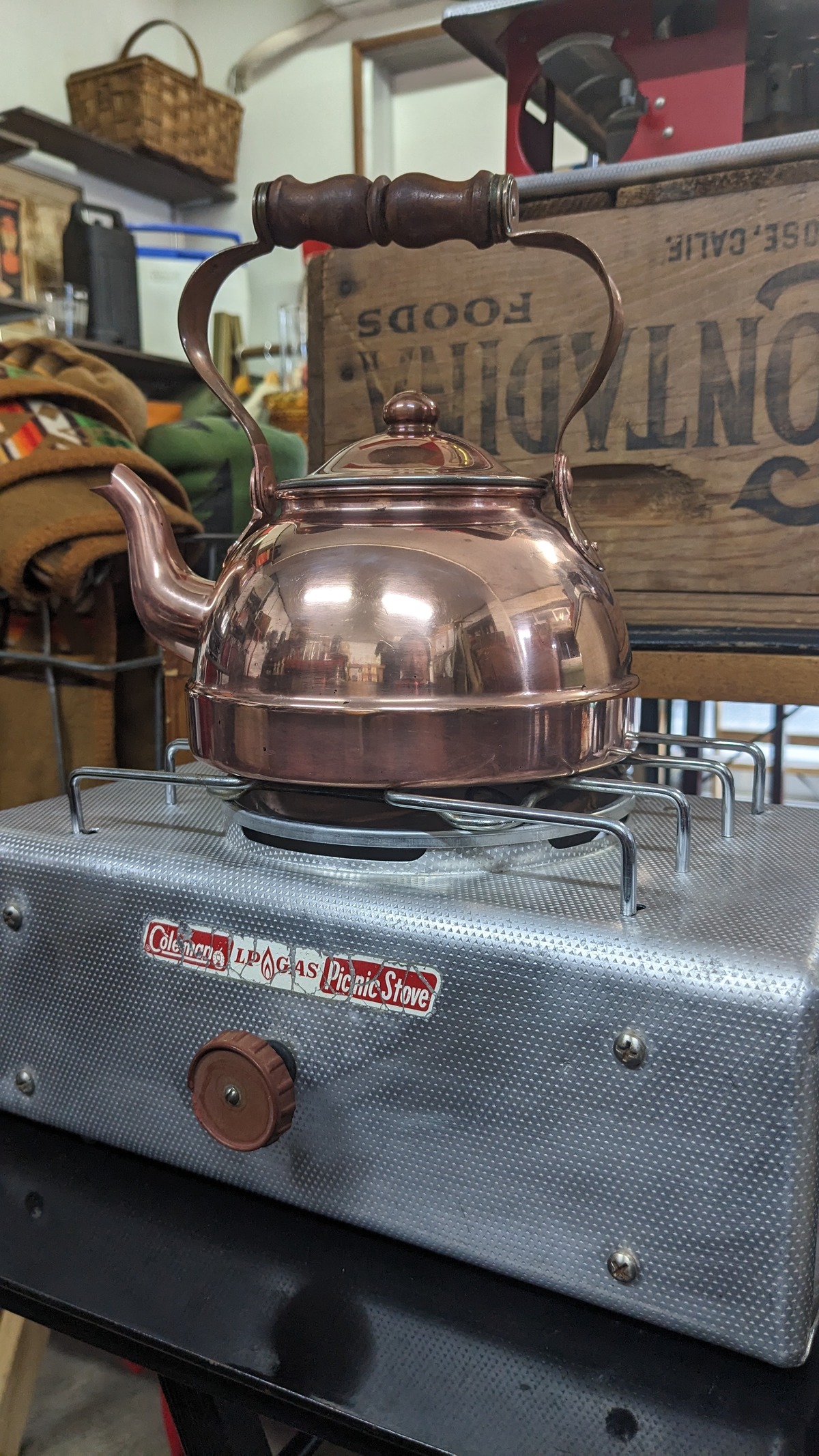 Vintage Copper Kettle Poltgul ビンテージ コッパーケトル 銅製 ケトル やかん コッパー アンティーク キャンプ