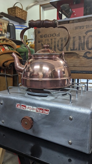 Vintage Copper Kettle Poltgul ビンテージ コッパーケトル 銅製 ケトル やかん コッパー アンティーク キャンプ 調理器具 たき火 ポルトガル製 1リットル