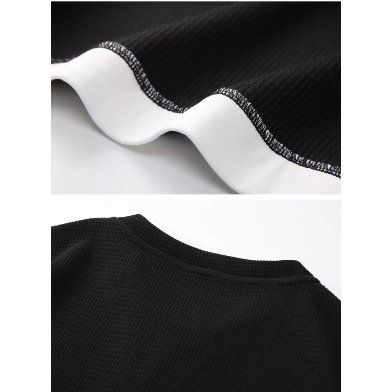 ヘンリーネック ロングスリーブTシャツ af0310