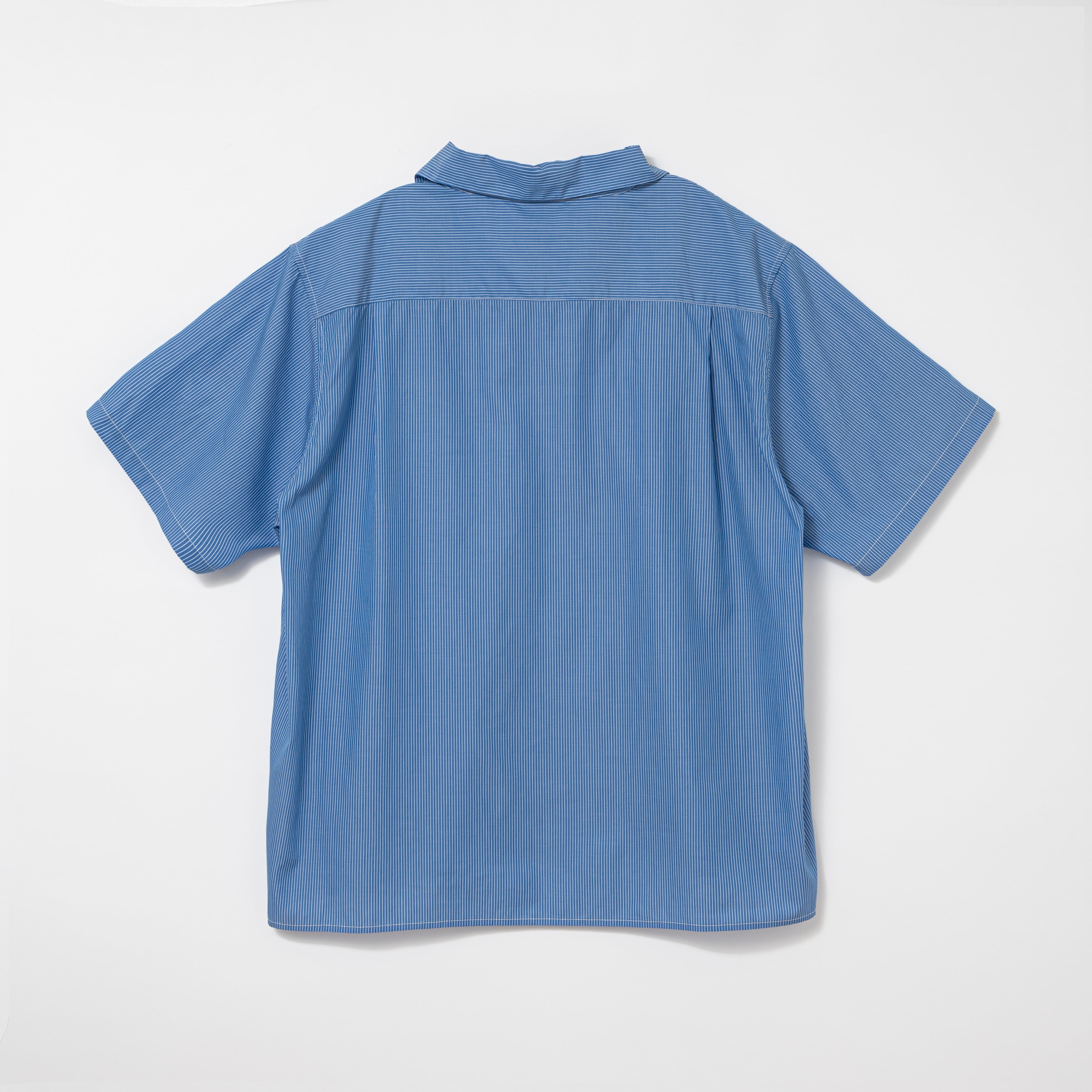 I love my dog half sleeve shirt（BLUE STRIPE） | TTTMSW