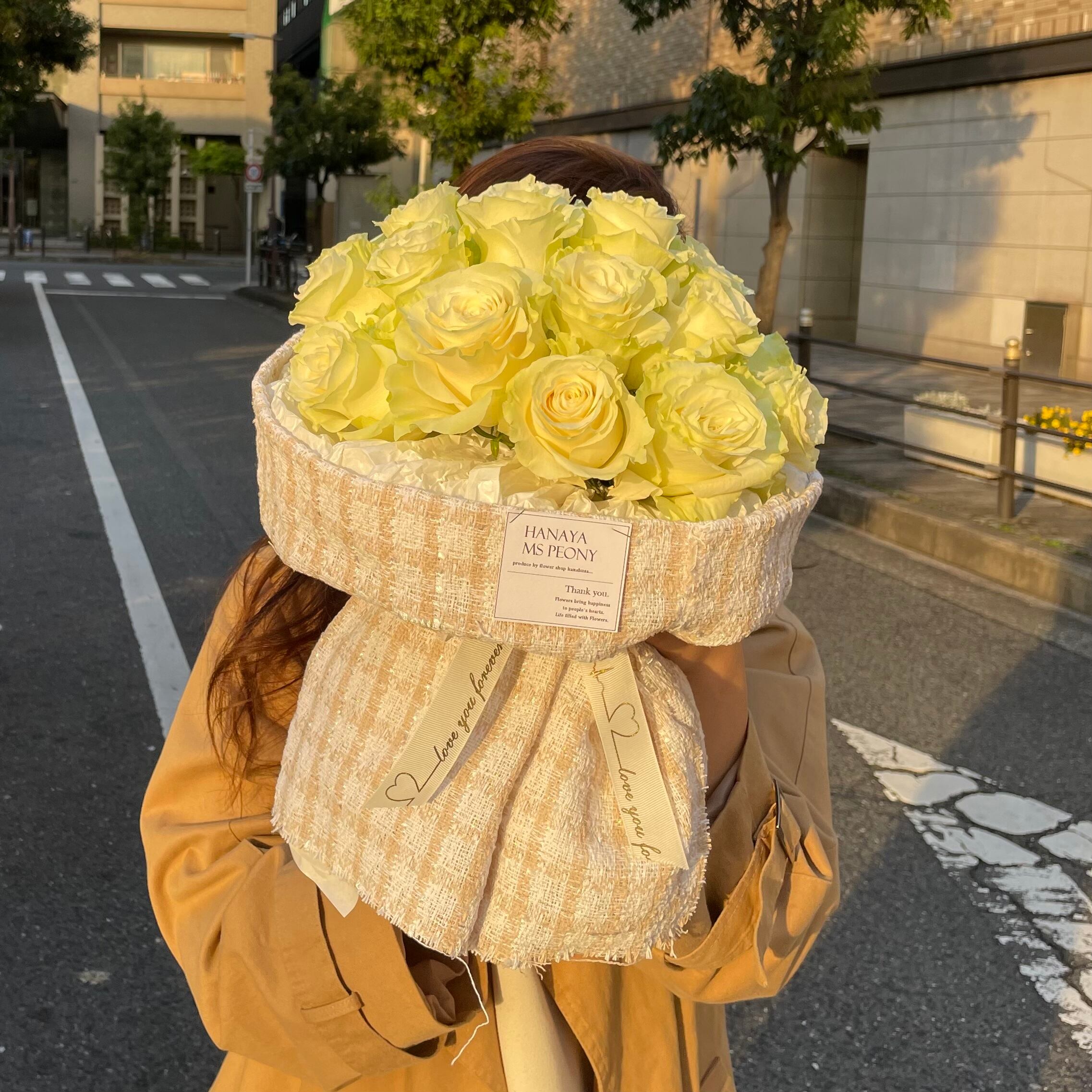 生花 tweed wanghong bouquet（21本•24本） | mspeony powered by BASE