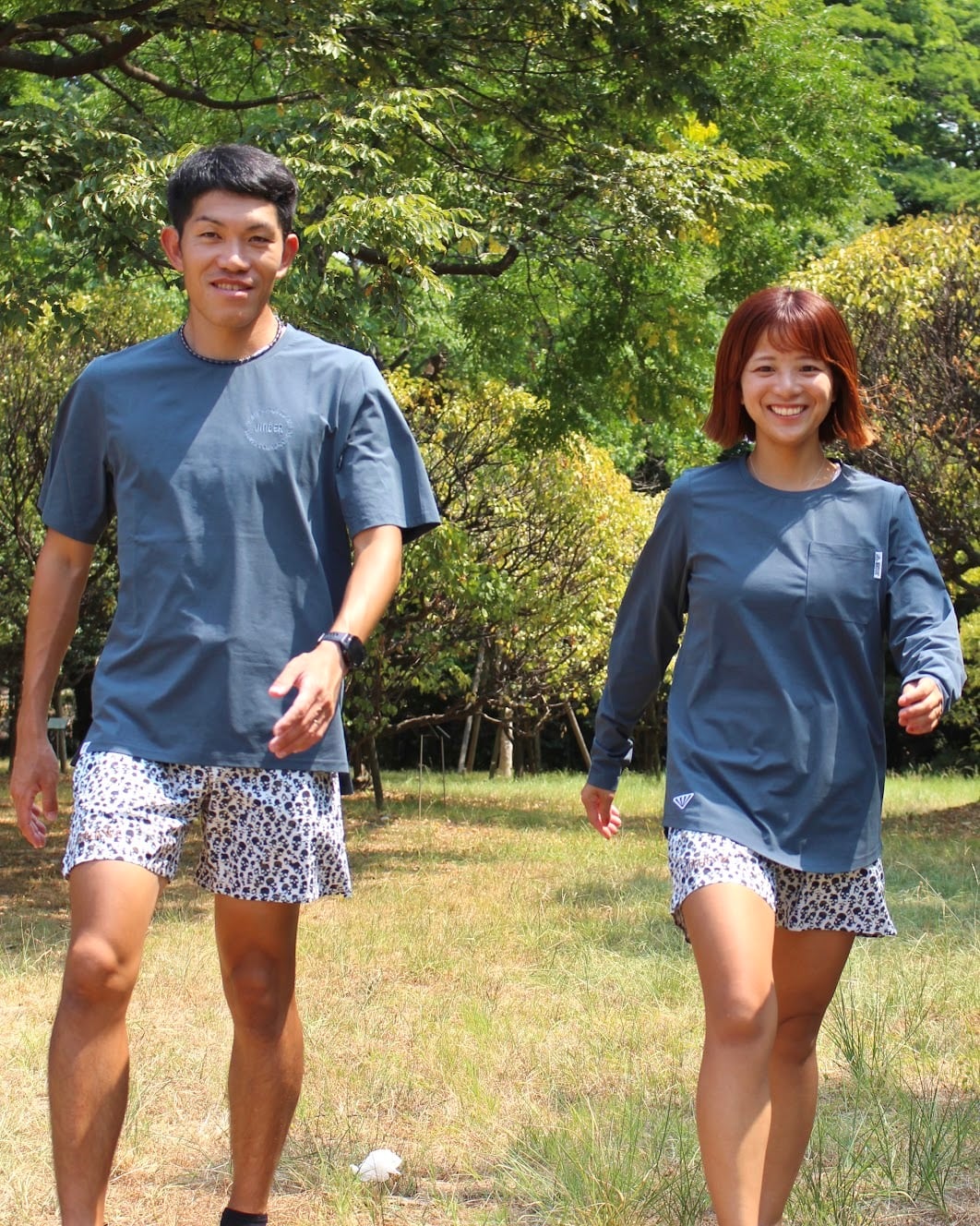 JINGER】ユニセックス マルチポケット付きランニングパンツ【J-2087