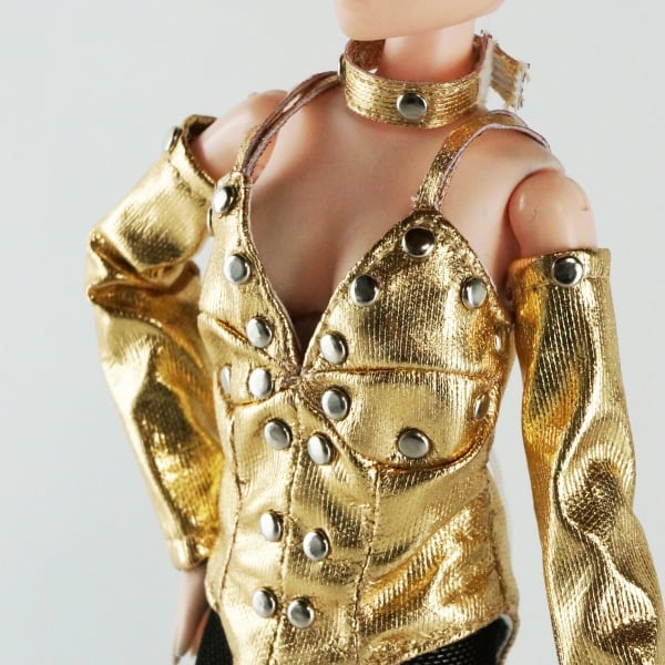 ドール服 1/6 女性用27 スタッズコルセット金セット CC53 DF - 画像1