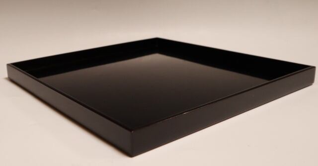 シンプル 輪島塗 黒漆 四方膳 5点 シンプル 輪島塗 黒漆 四方膳 5点 極上本堅地の輪島塗りで