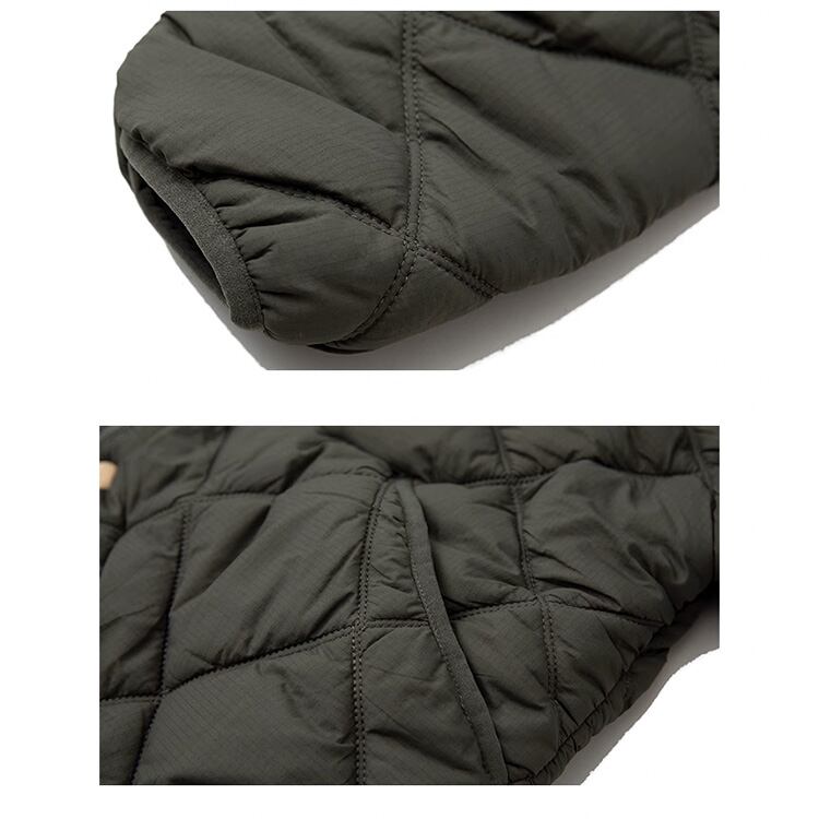 ★QUILTED V-NECK COTTON JACKET　　　A0510