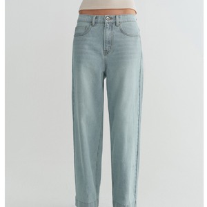 Light Wash Straight Denim T6185