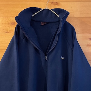 【Patagonia】80s USA製 ハーフジップ スウェット キャプリーン XL デカタグ ワンポイント パタゴニア アメリカ古着