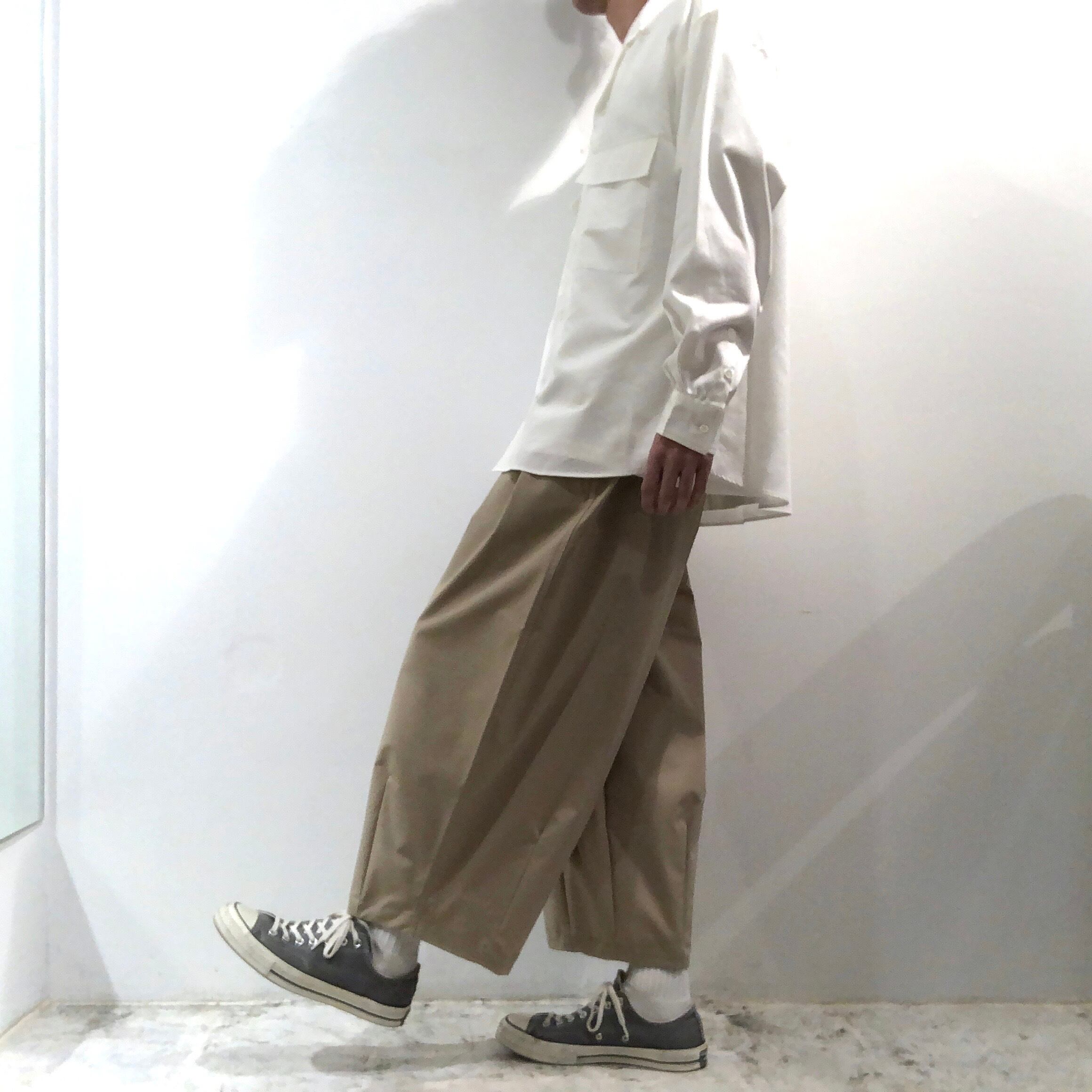 UNIVERSAL PRODUCTS 【ユニバーサルプロダクツ】 LOOSE OPEN COLLAR 
