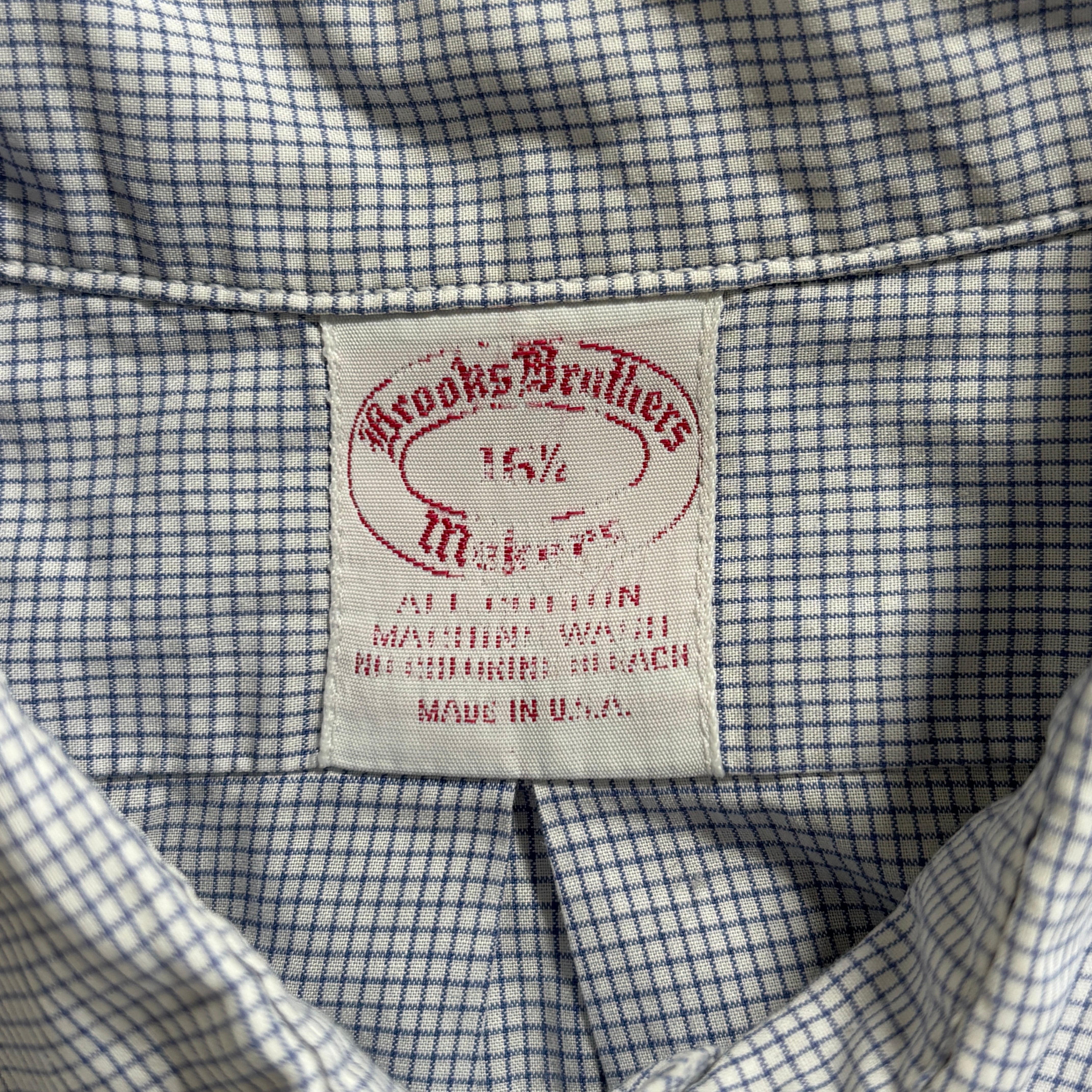 80s〜90s Brooks Brothers makers check shirt | 1921_clothing_
