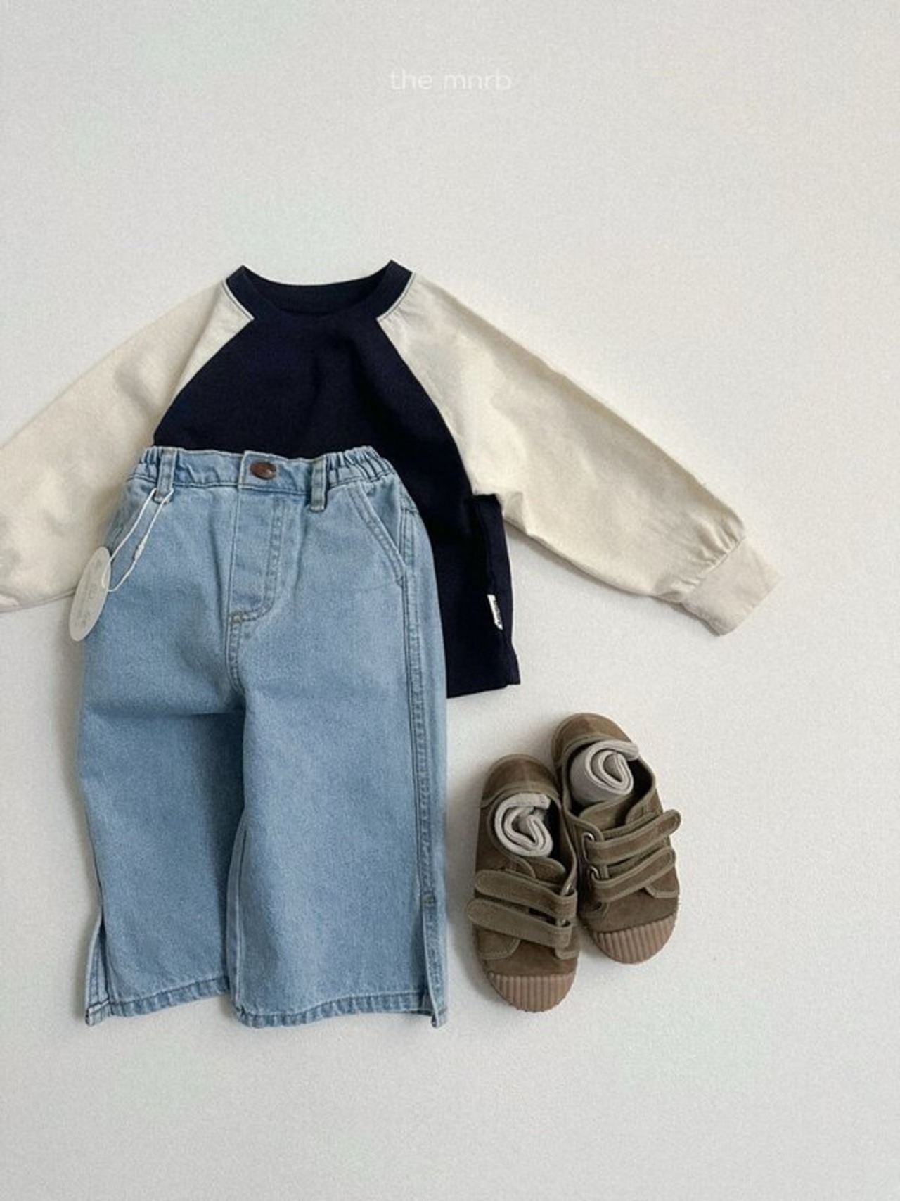 minirobe 26/SS Cozy raglan T-shirt