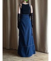 MADE IN JAPAN denim maxi dress-4767-6