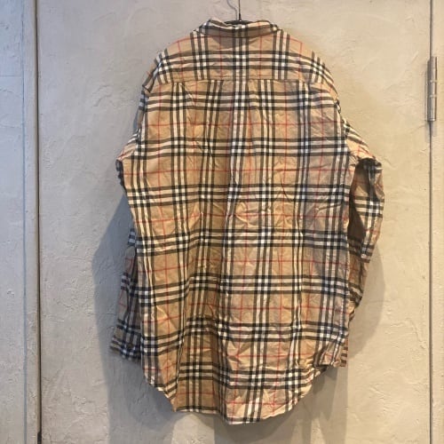 Burberry London ENGLND バーバリー BD ノバチェックシャツ　38　8021051【中古】【レディース】【代官山2】 |  ブランド古着Brooch powered by BASE