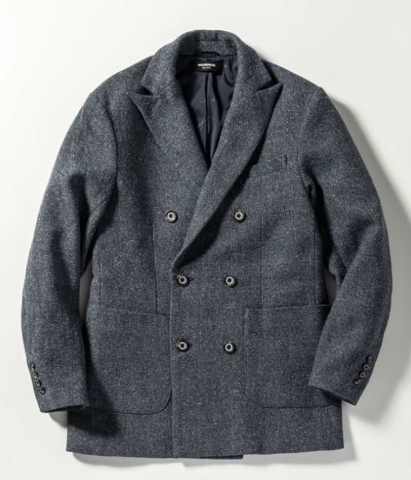 美品 ウノピゥウノウグァーレトレ リラックス クラシックダブルジャケット 1PIU1UGUALE3 RELAX ウノピゥウノウグァーレトレ リラックス