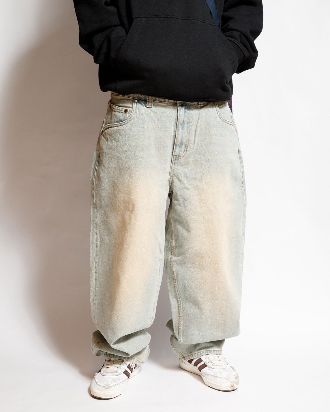DIME / Baggy Denim Pants - Sky Blue | GOOD TIMES