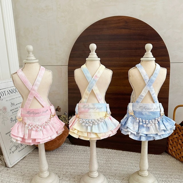 marble color salopette skirt