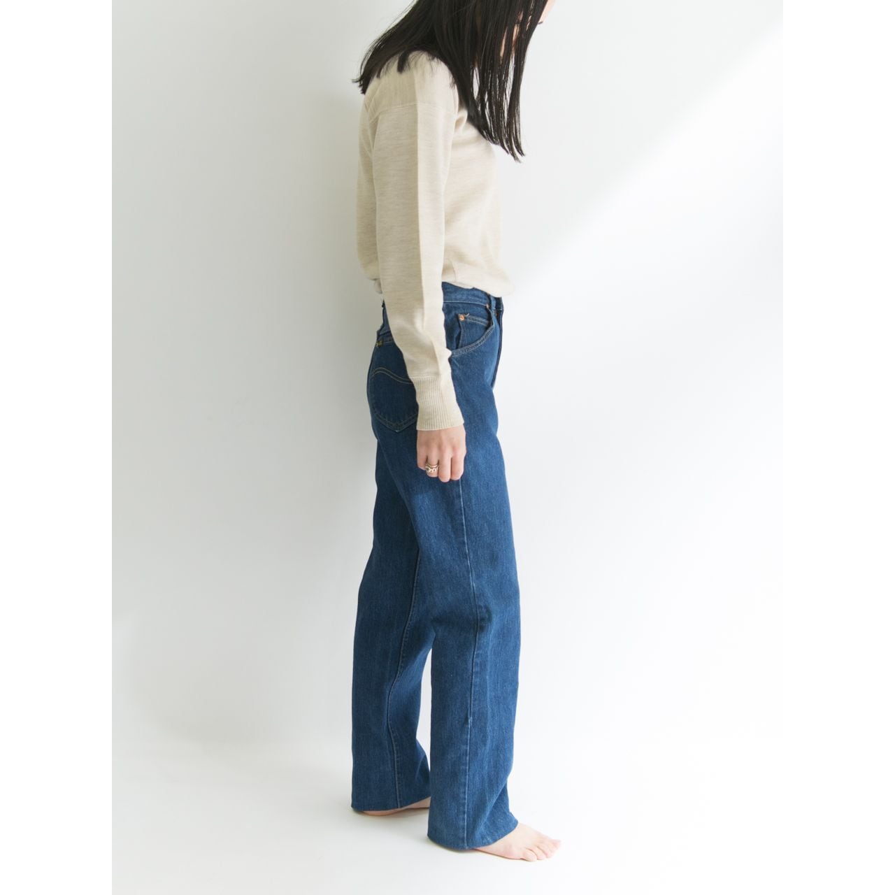 【Lee RIDERS】Made in U.S.A. 70-80's straight denim（リーライダース アメリカ製ストレートデニム ジーンズ）2b