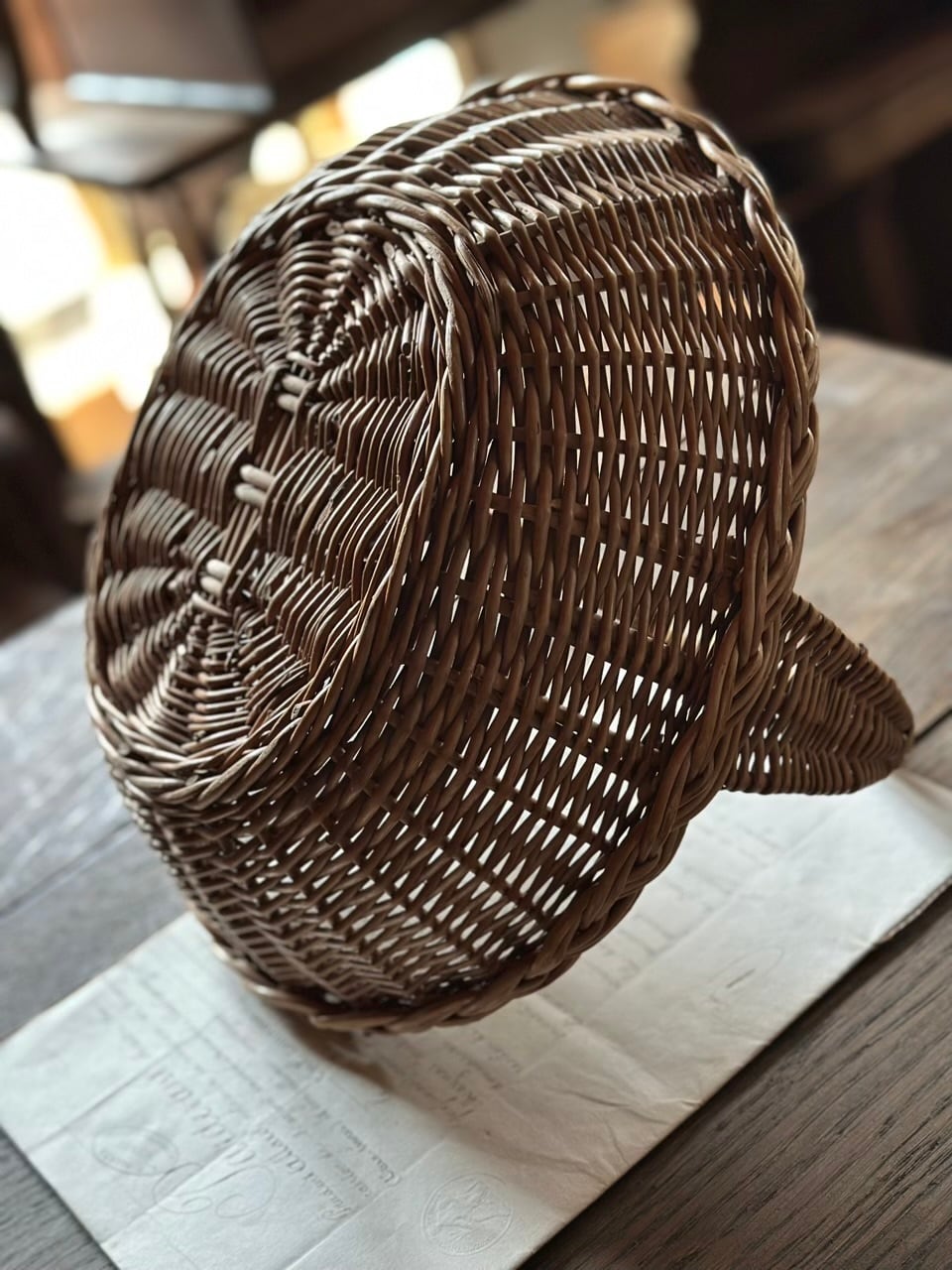 ラタン製 マルシェバスケット パニエ | Brocante de La Cocotte
