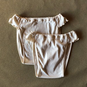 【安藤さんのオーガニックコットン】2枚でお得＊ふんどしパンツ 〜レディース〜