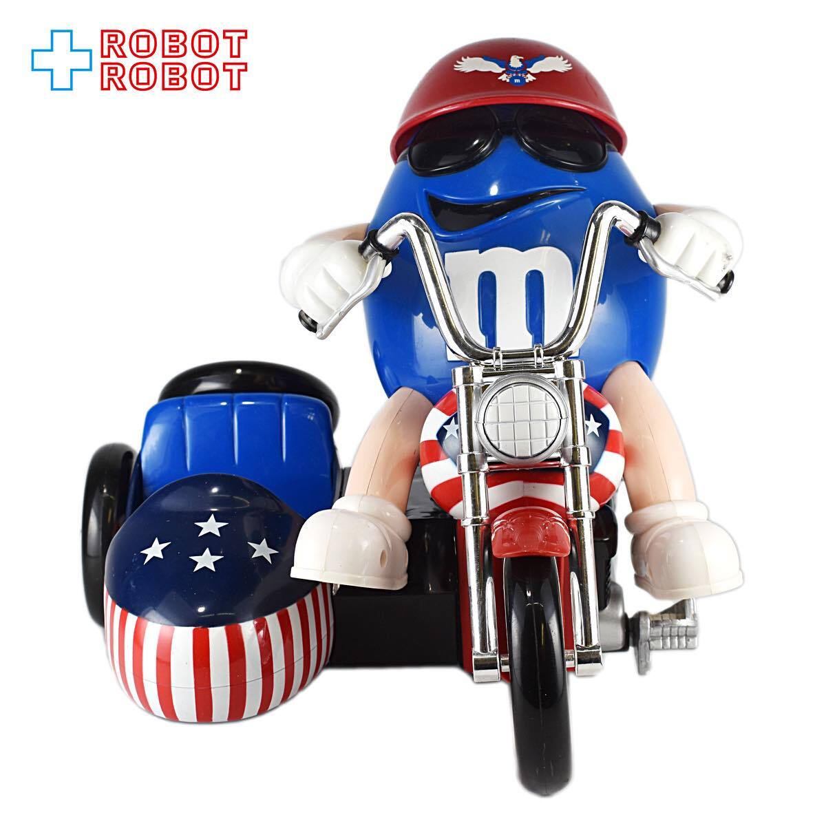M&M's ブルー フリーダム・ライダー ディスペンサー エムアンドエムズ