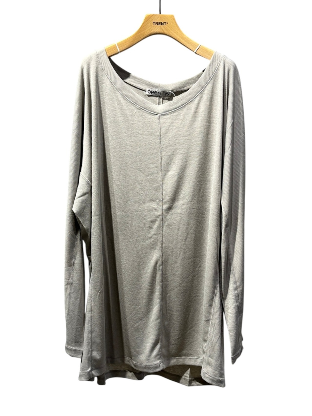 【25AW】OPEN YY オープン ワイワイ / SCOOP NECK LOUNGE TOP / カットソー - 7