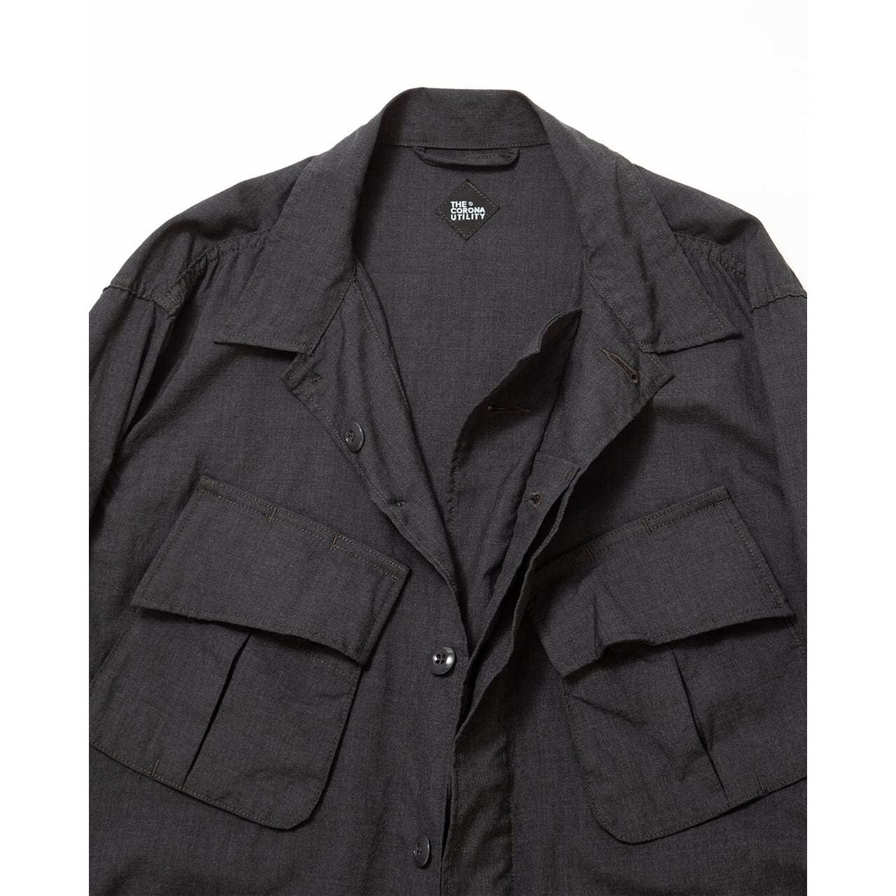 THE CORONA UTILITY / JUNGLE JACKET Wool Tropical Cloth