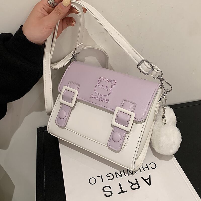 サマー 夏物 スクウェア メッセンジャーバッグ 手作りハンドバック60401902371