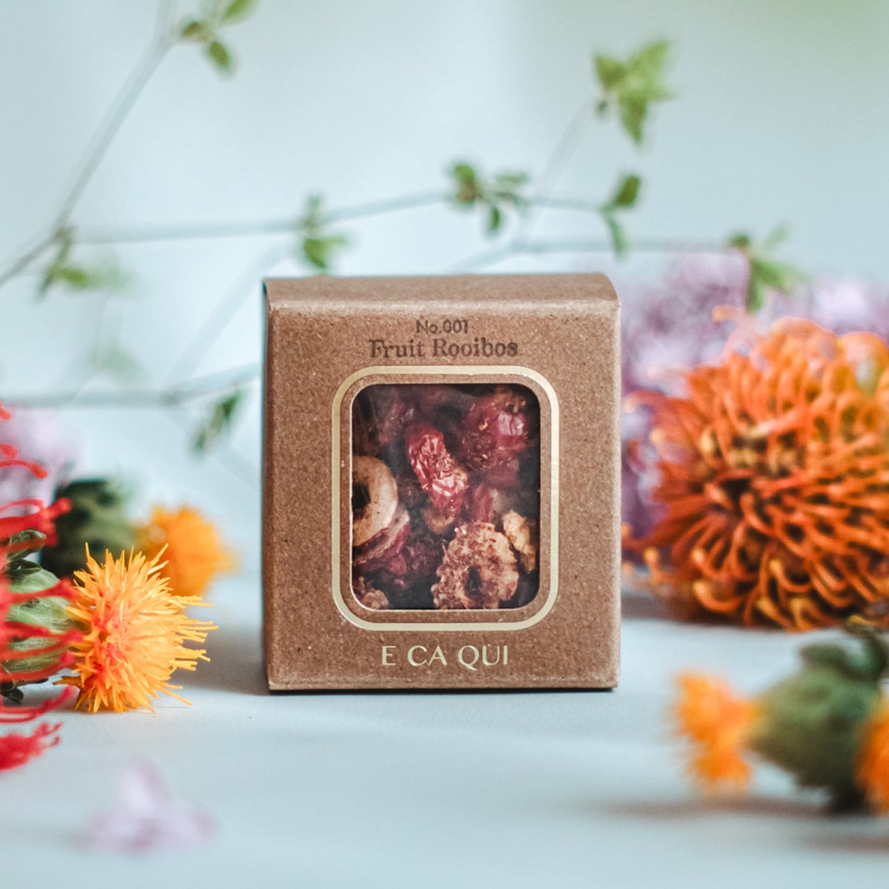 Fruit Rooibos - Tea Box | 毎日のフルーツルイボスティー | E CA QUI